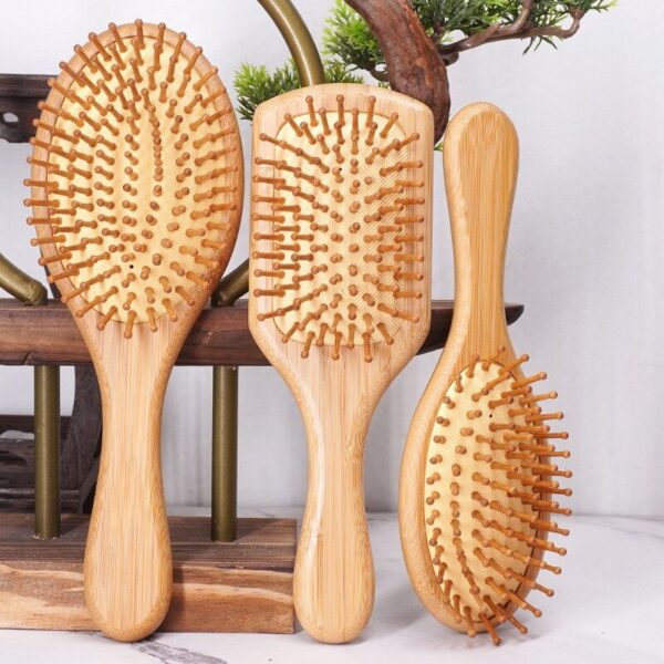 Brosse à cheveux en Bamboo – Image 3